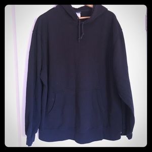 Black Soft Basic Hoodie Sweatshirt - Joe Boxer